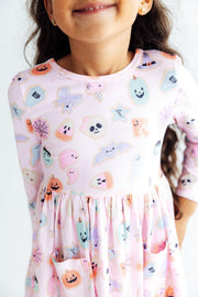 Sugar Rush L/s Pocket Twirl Dress