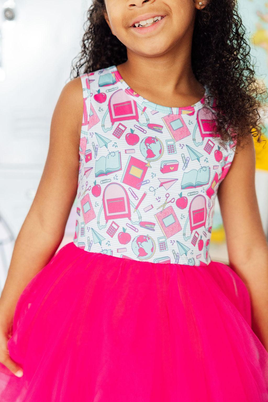 Top Of The Class Tank Tutu Dress