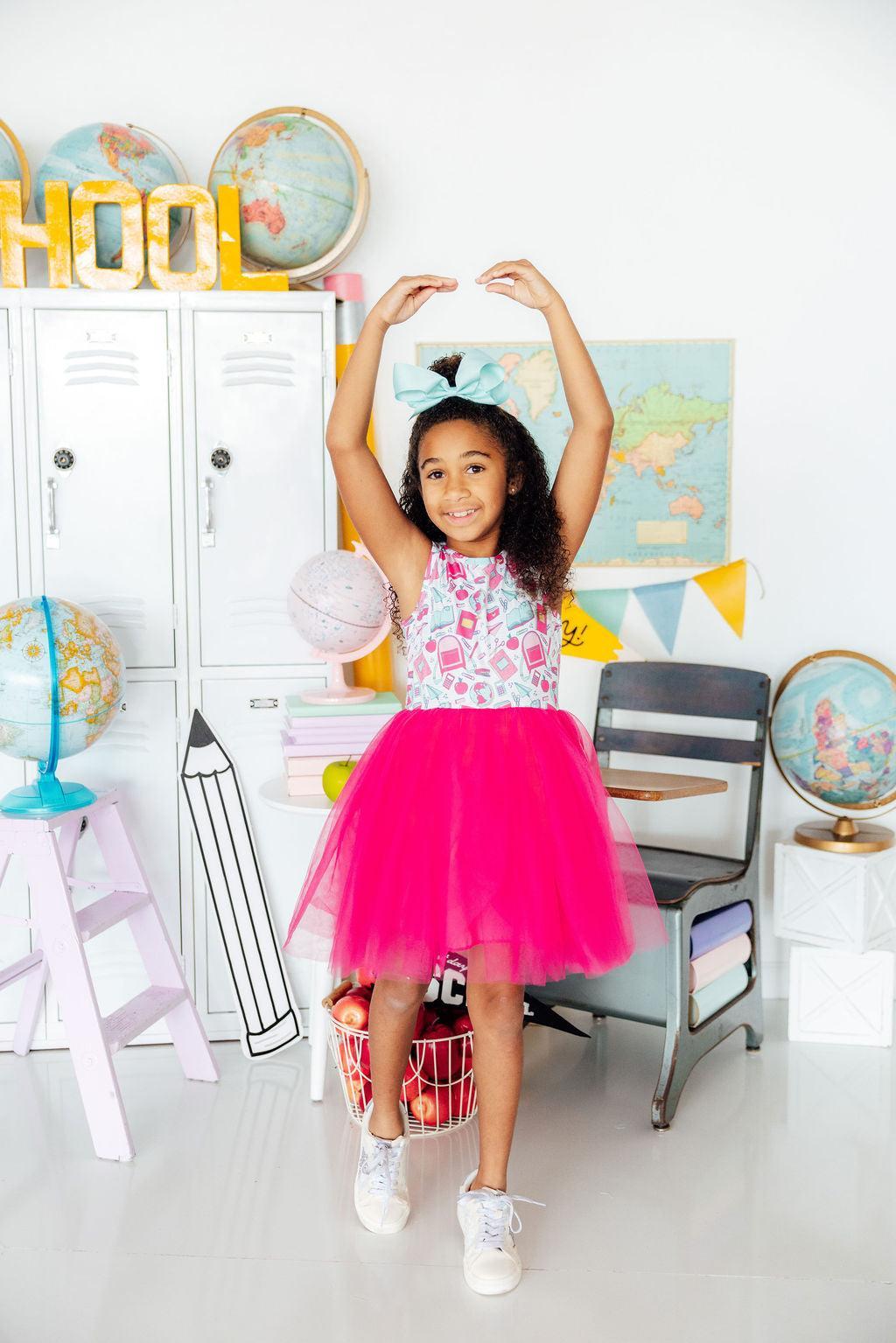 Top Of The Class Tank Tutu Dress