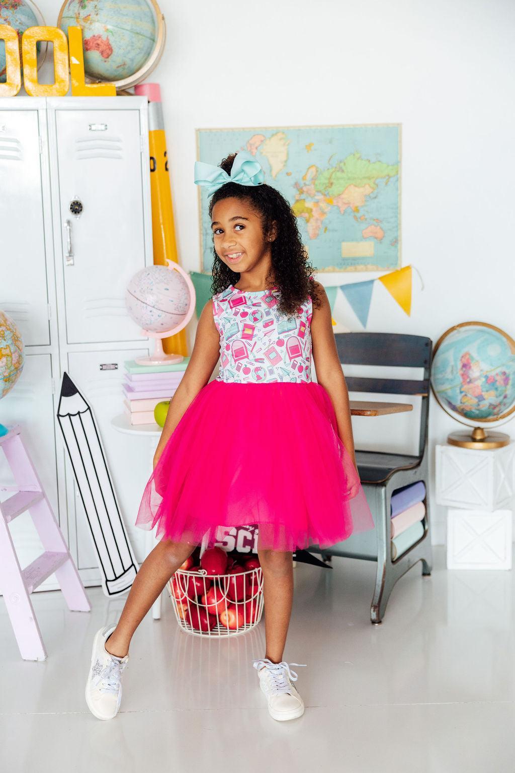 Top Of The Class Tank Tutu Dress