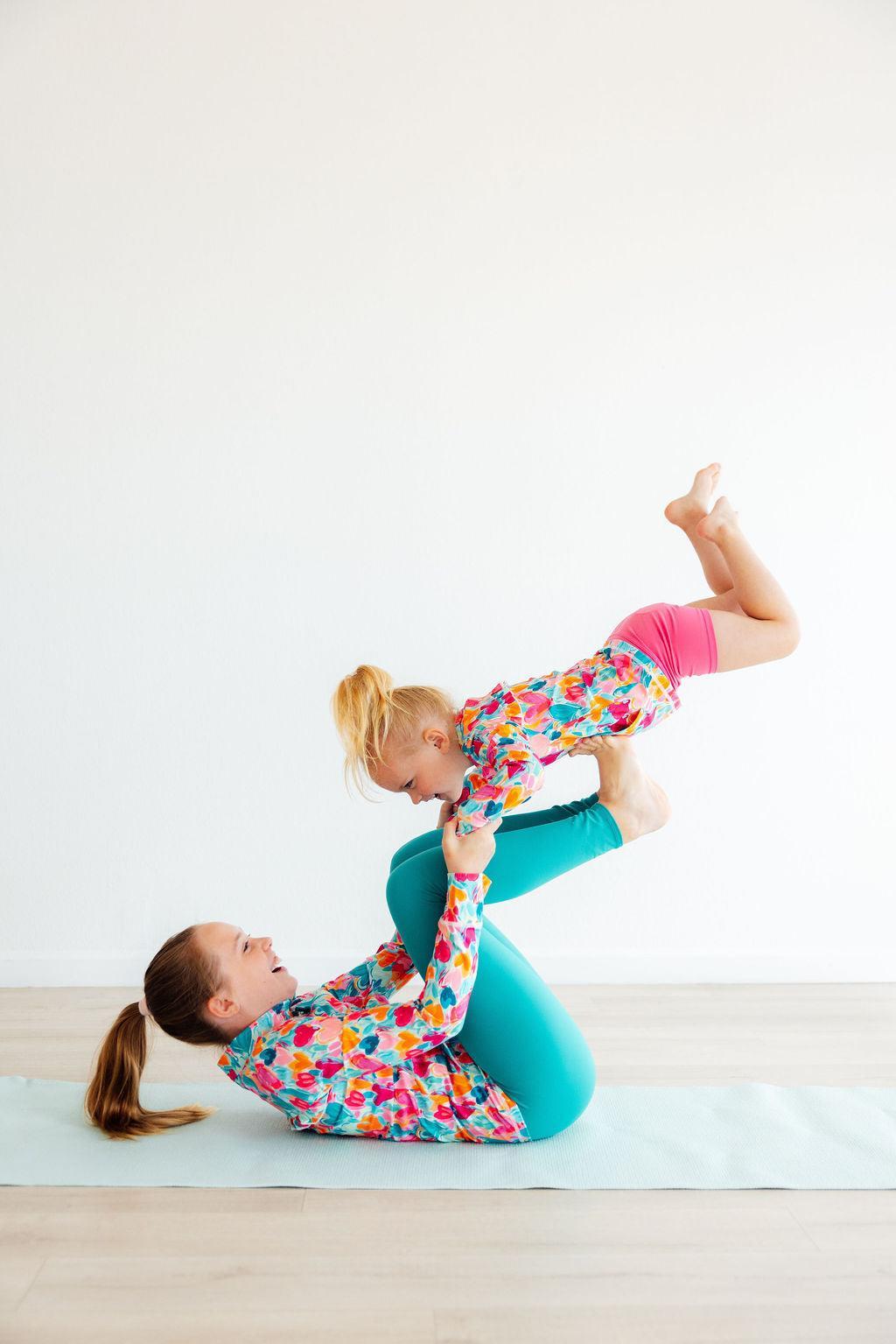 Turbo Teal Active Legging