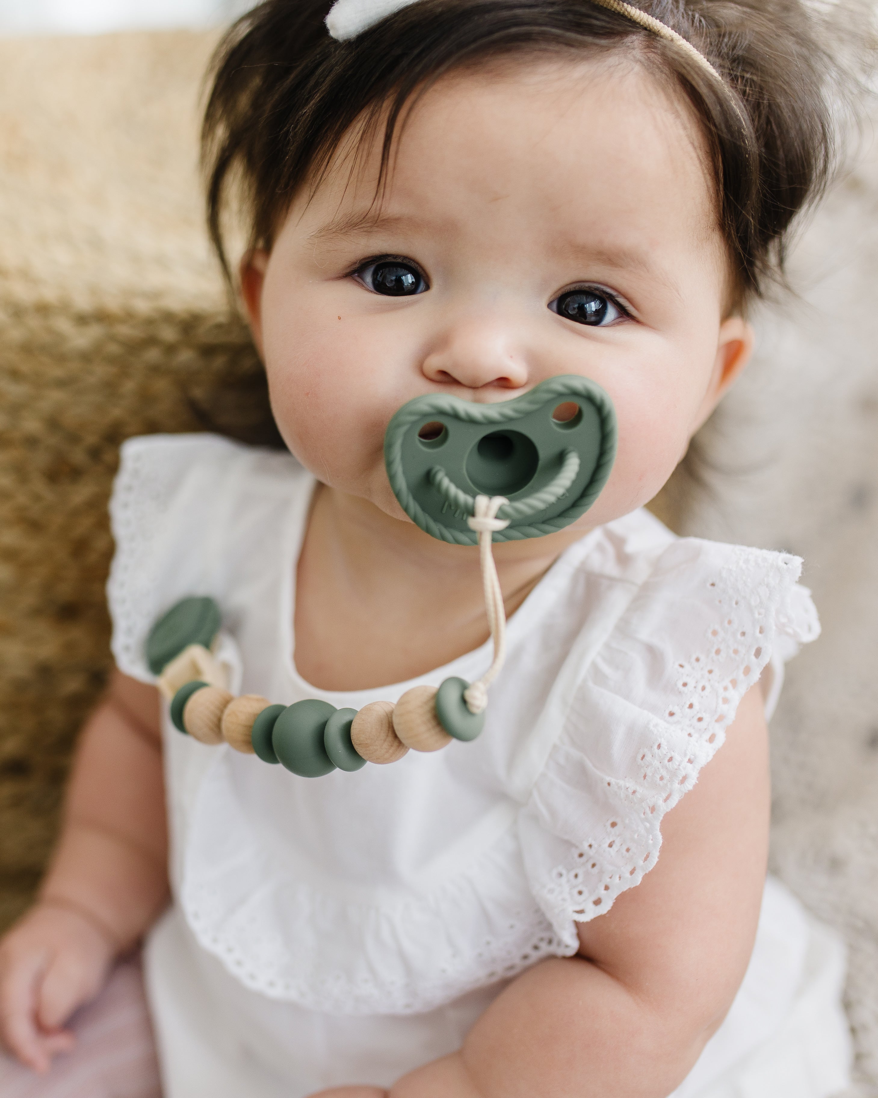 Orthodontic Shape Silicone Baby Pacifiers (set Of 2)