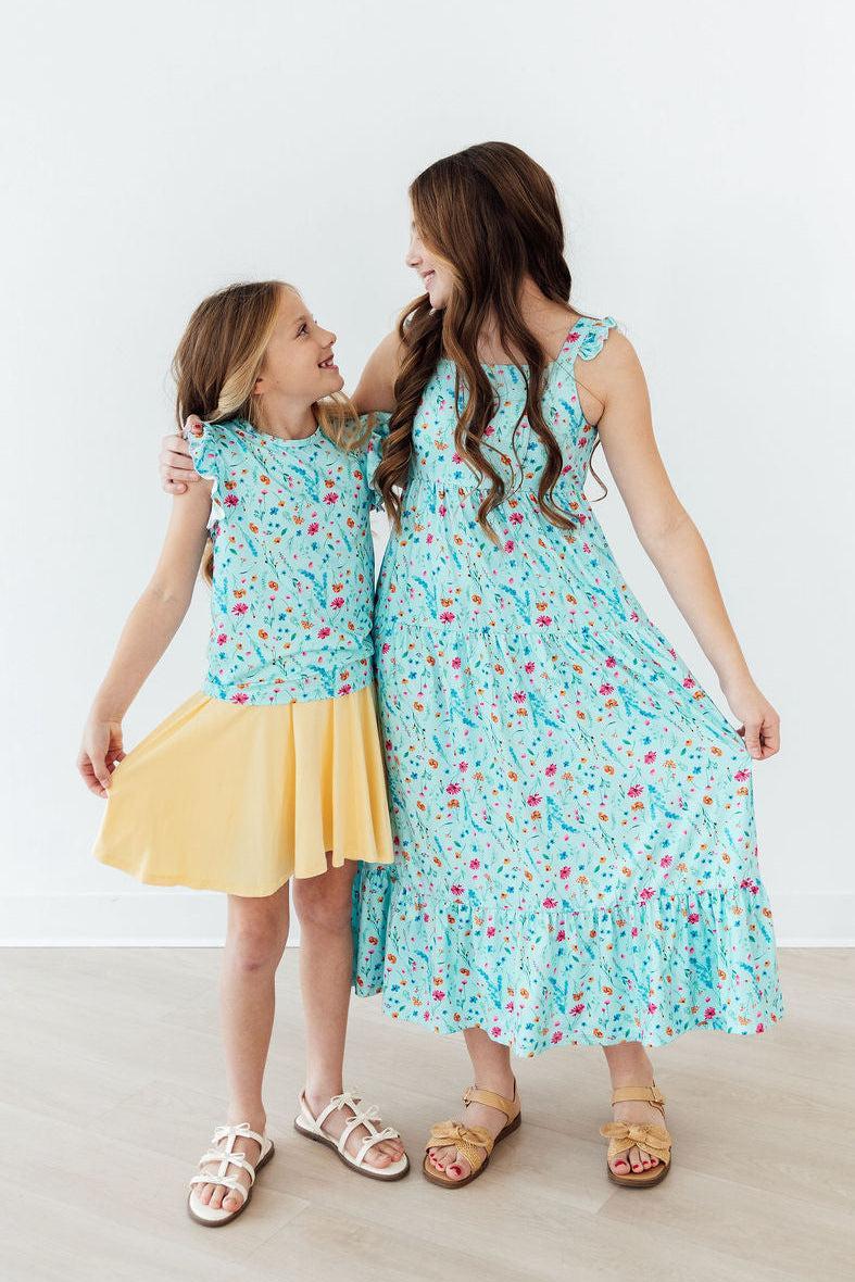 Bluebell Breeze S/s Ruffle Tee