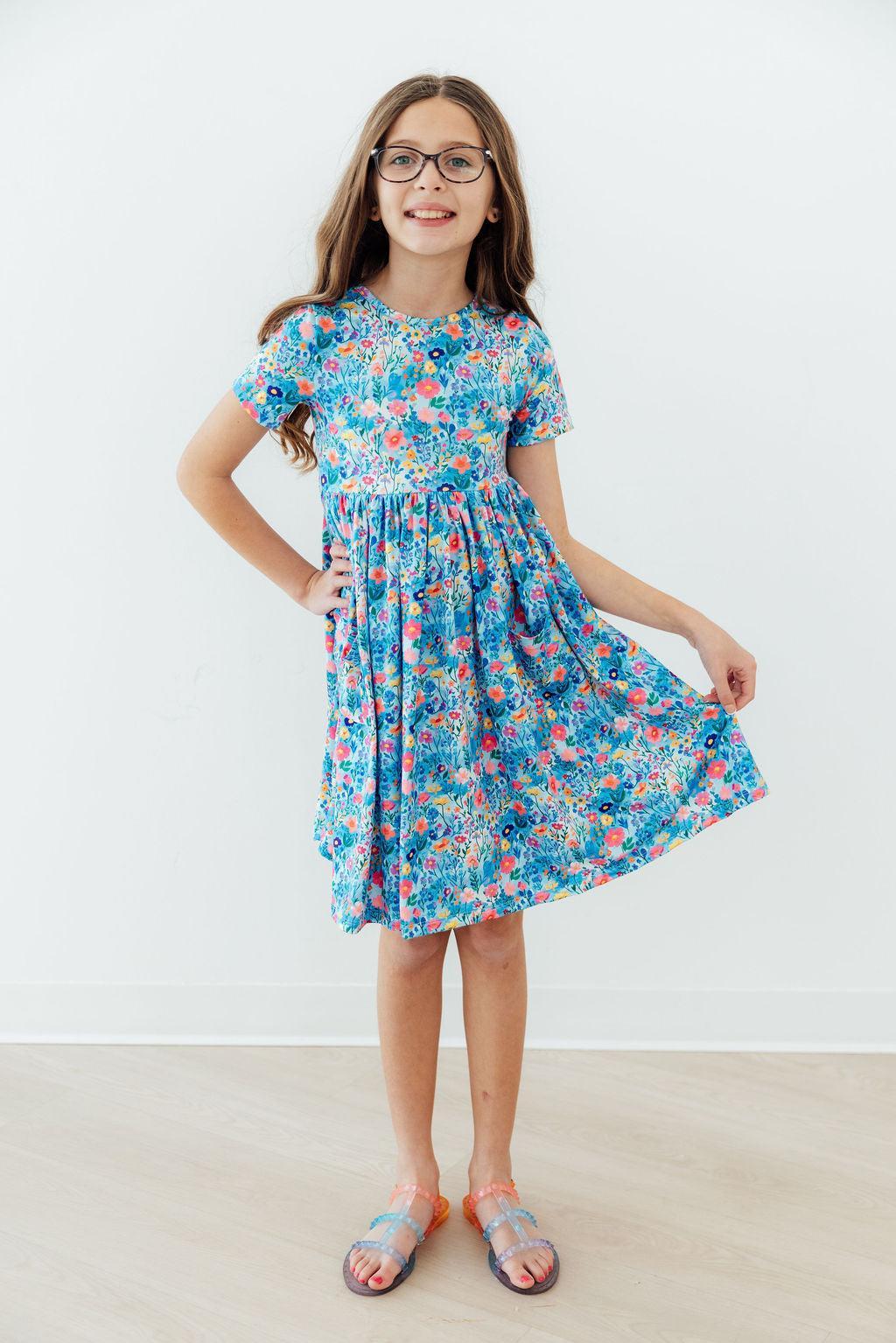 Blooming In Wonderland S/s Pocket Twirl Dress