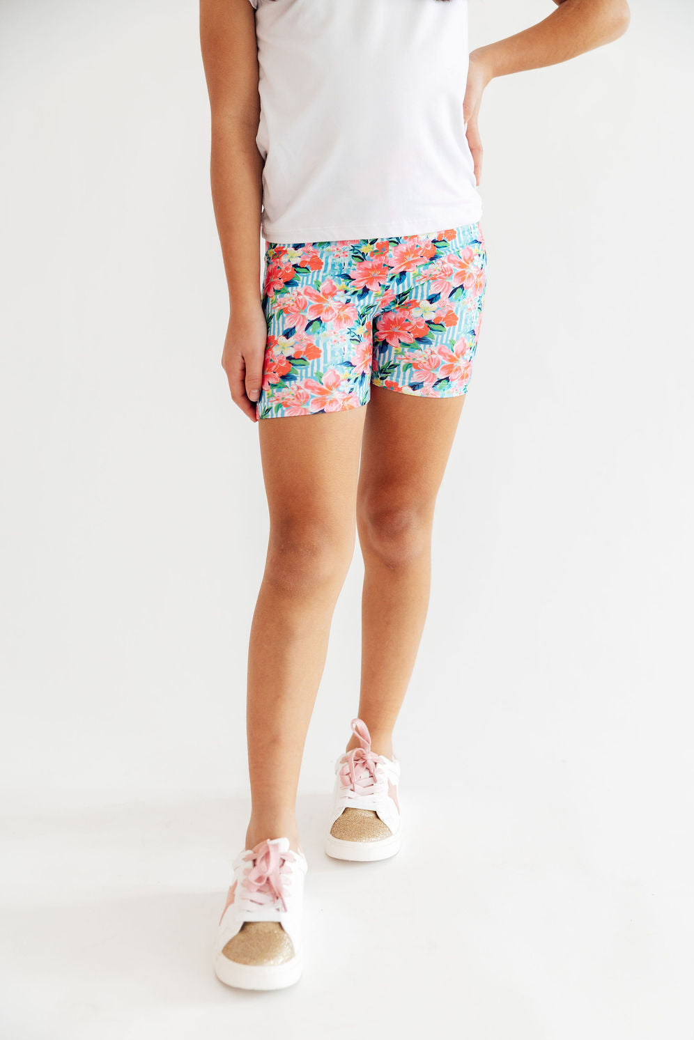 Petals In Paradise Twirl Shorts