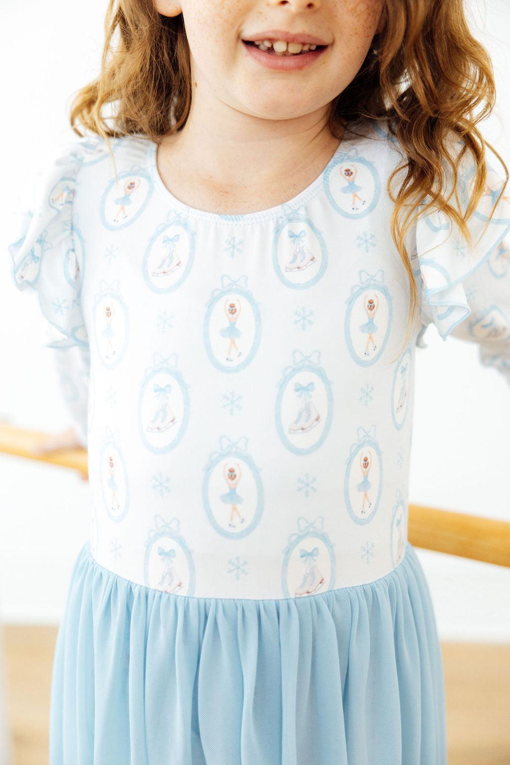 Ice Princess L/s Twirl Leotard