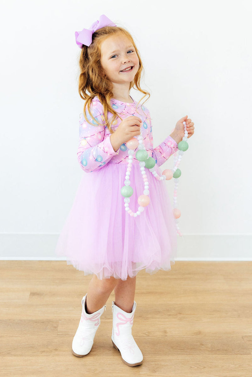 Season To Sparkle L/s Tutu Dress