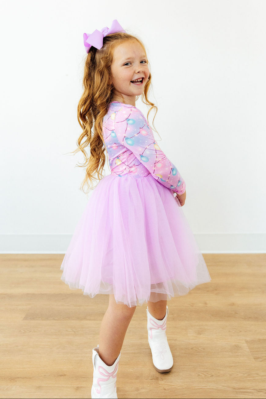 Season To Sparkle L/s Tutu Dress