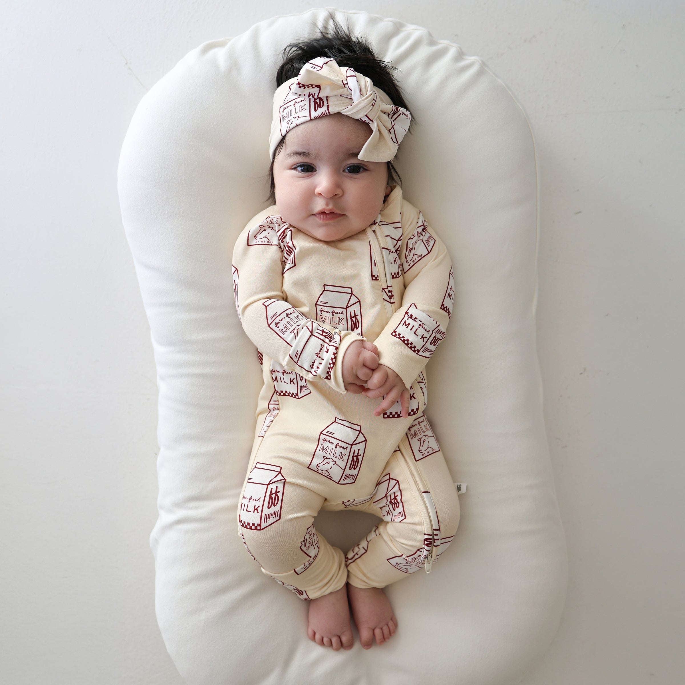 Bamboo Head Wrap | Milk