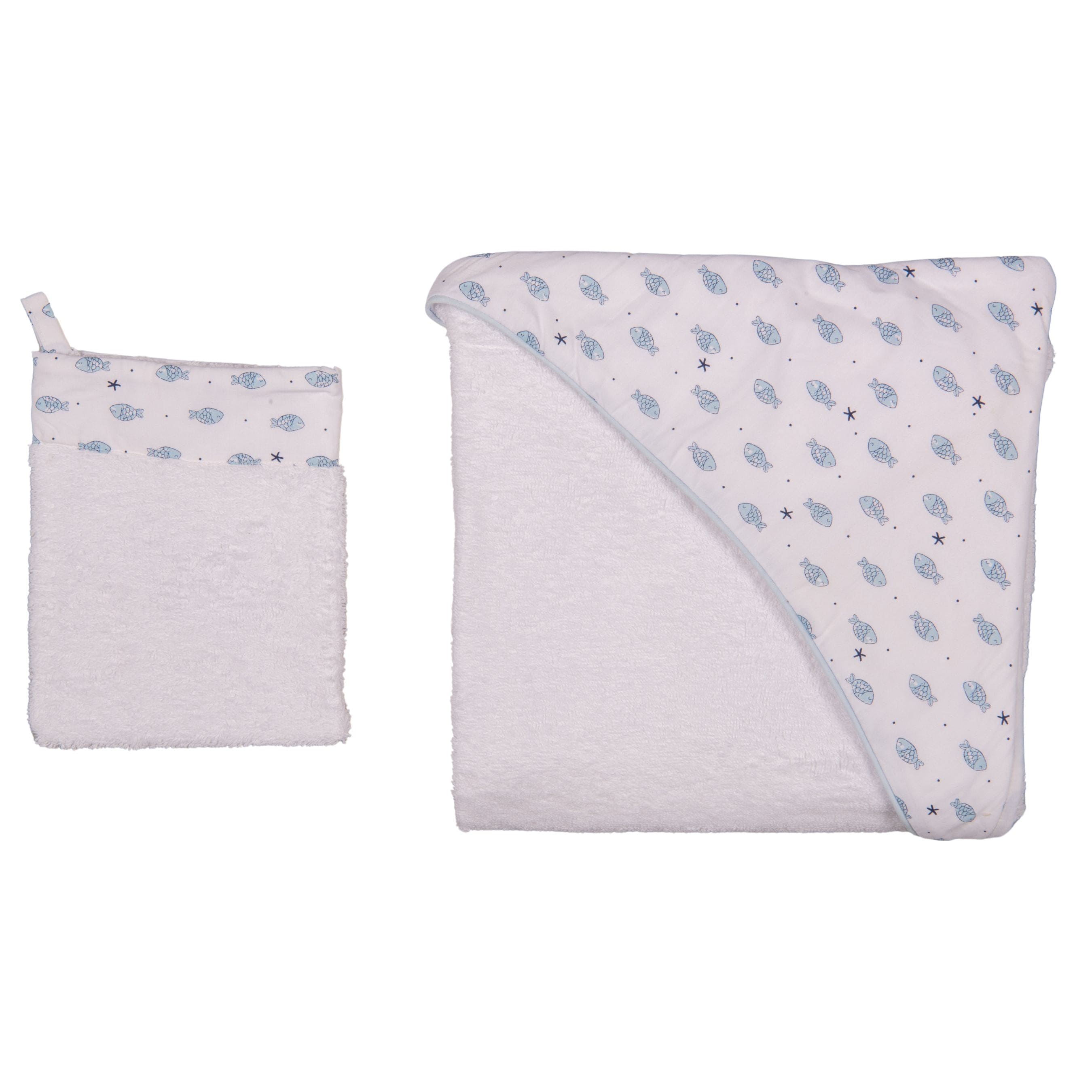 Milo | Hooded Baby Towel (80cm)