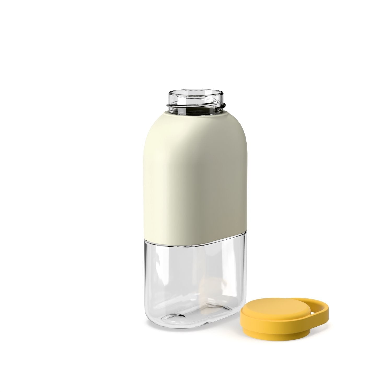 Slim Water Bottle 12 Oz Ivory / Mimosa - Set Of 2
