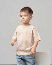 Mineral Wash Tee - Cream
