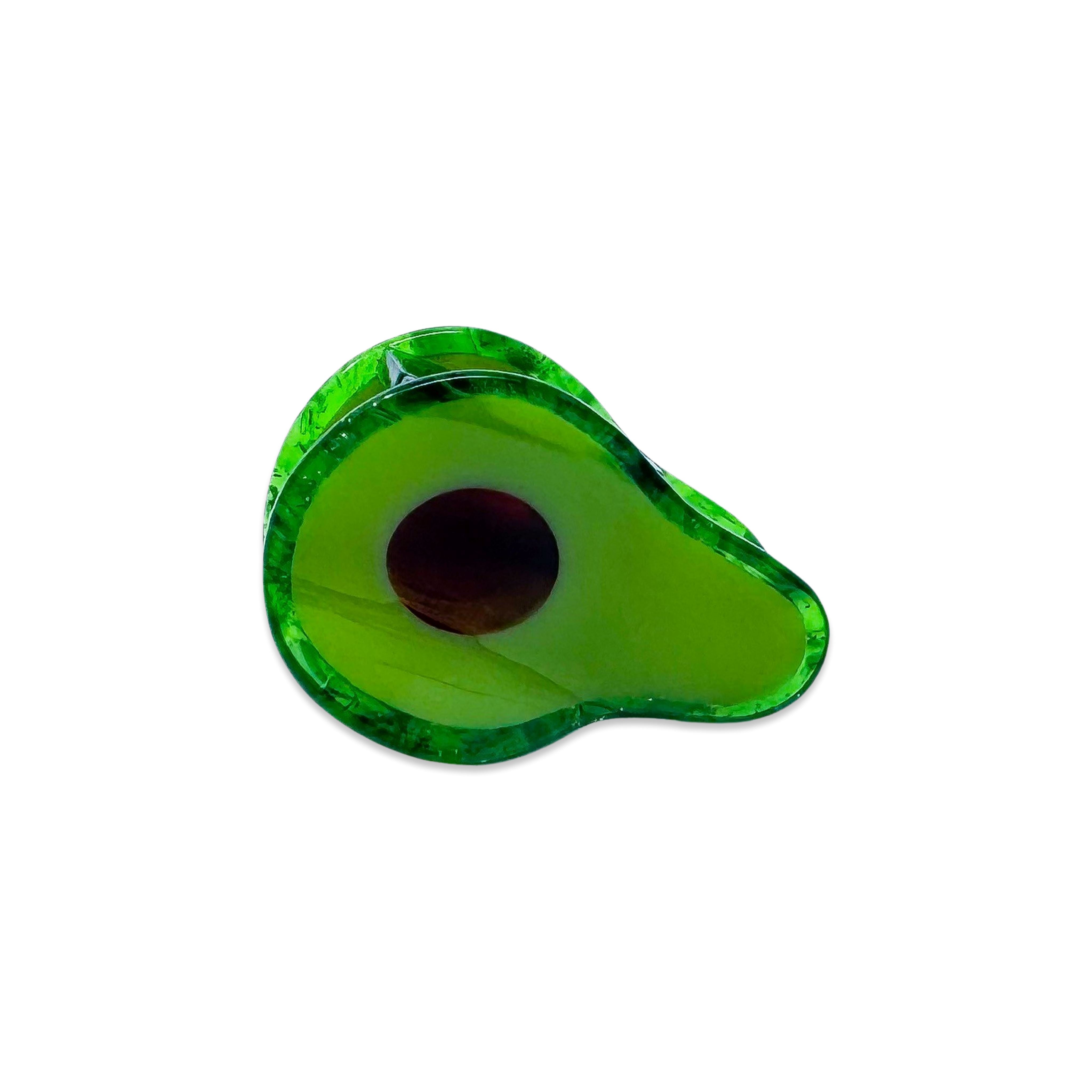 Mini Avocado Hair Claw Clip