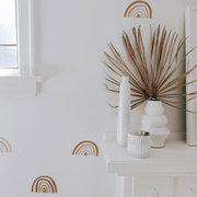 Mini Ombre Rainbows Wall Decals
