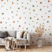 Mini Pumpkin Harvest Wall Decals