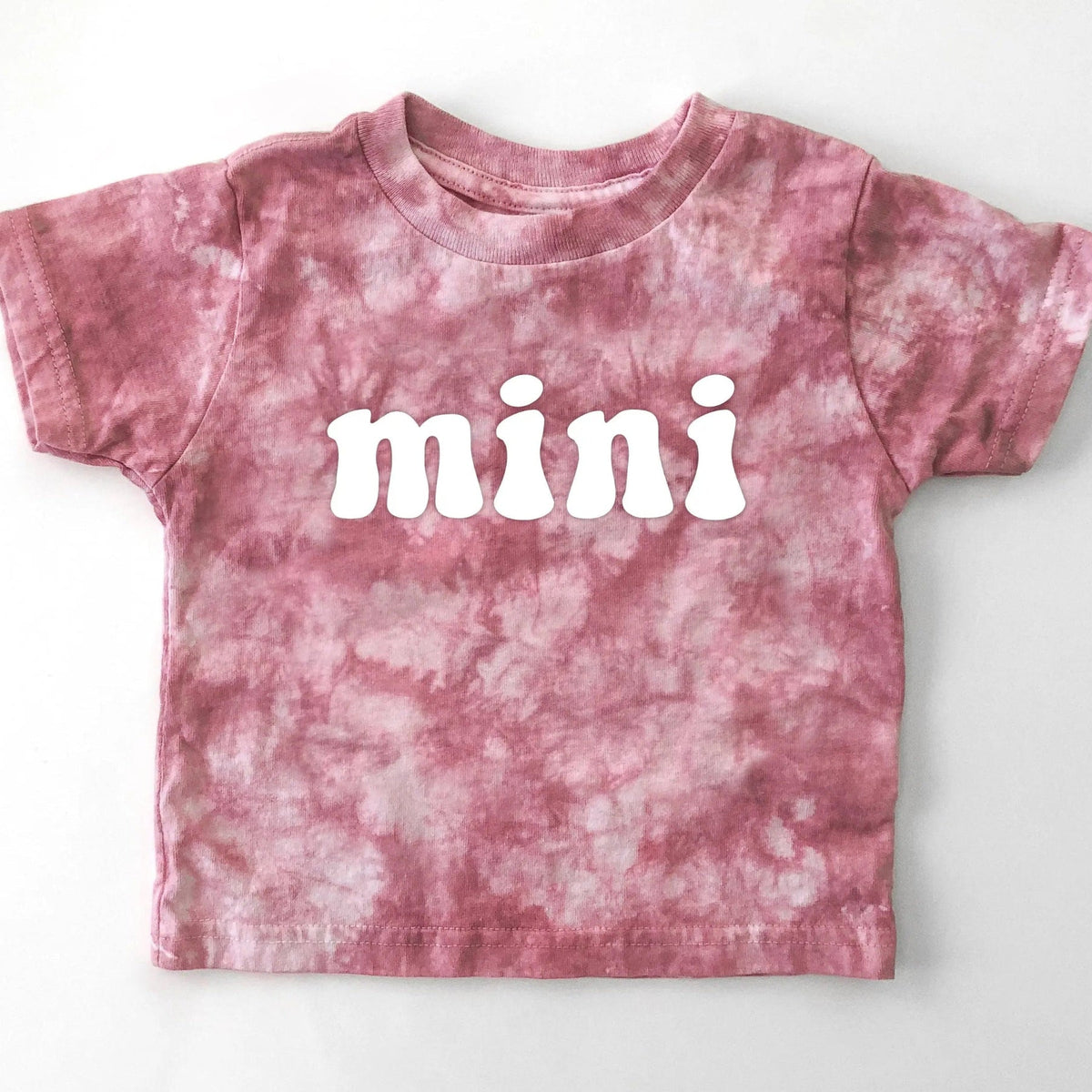 Custom Tie Dye Mama And Mini Matching Shirts