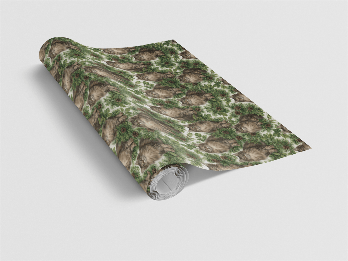 Norwegian Forest Frolic Wrapping Paper