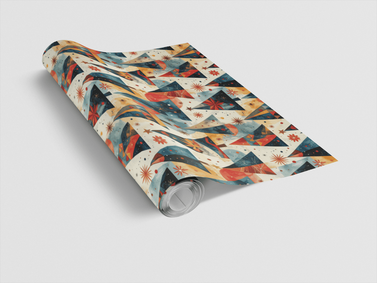 Atomic Forest Celebration Wrapping Paper