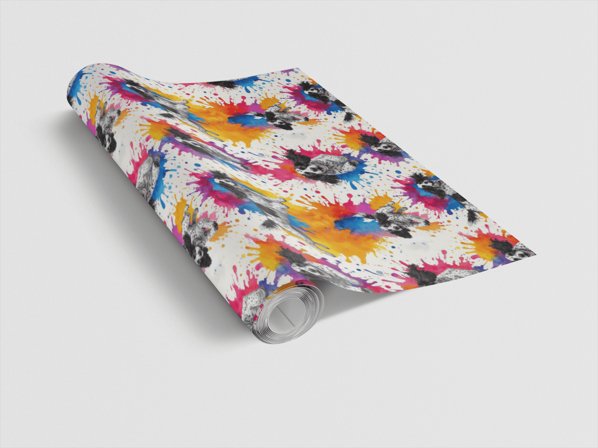 Spaniel Splash Wrapping Paper