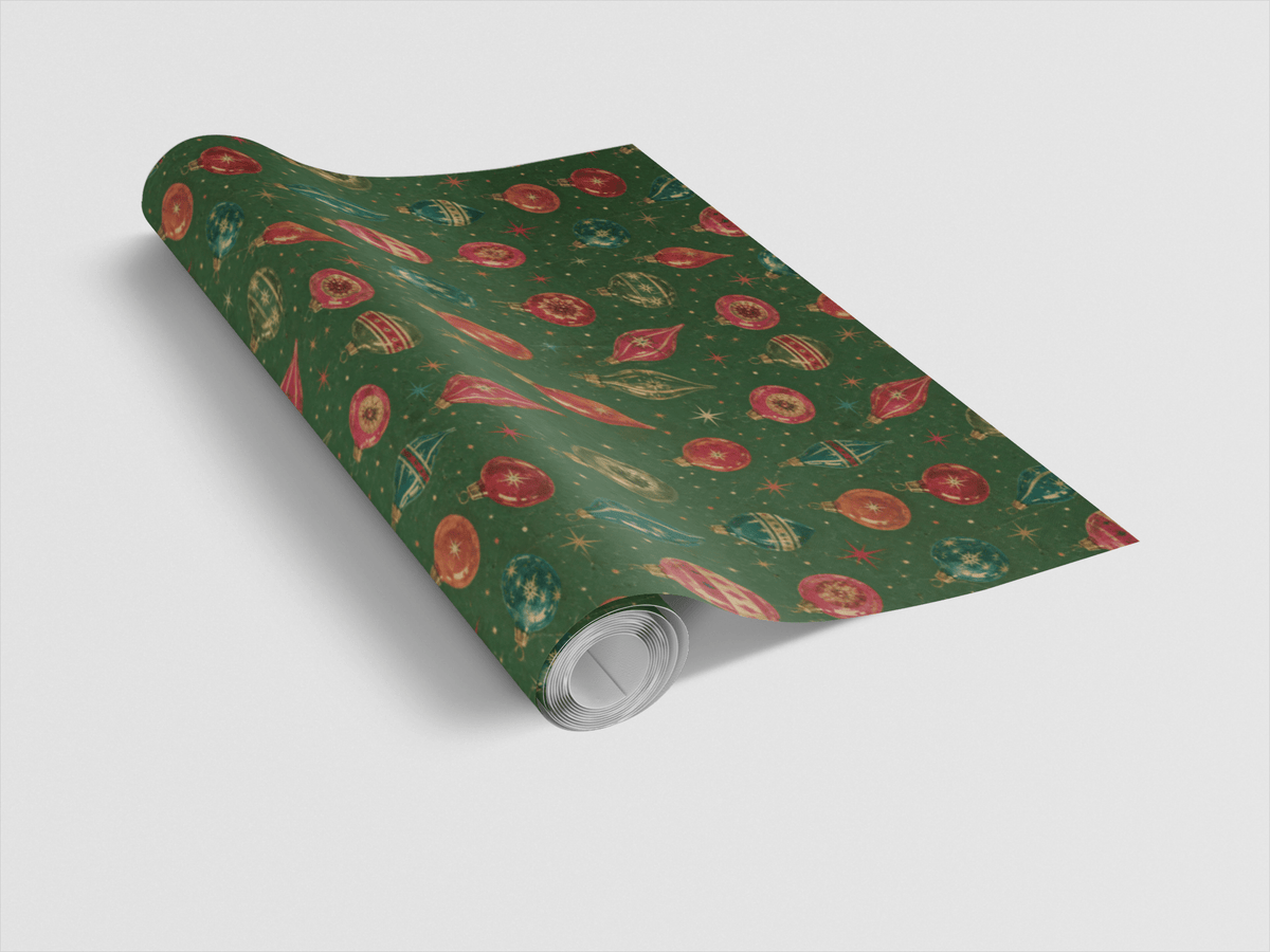 Sonesta Hotel Holiday Bauble Wrapping Paper
