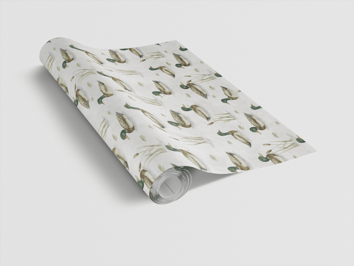 Feathers By The Lake Wrapping Paper