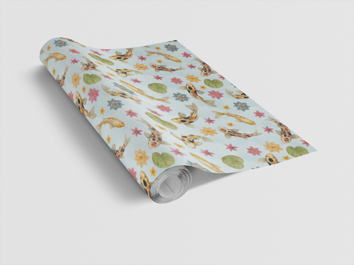 Serenade Of Koi Wrapping Paper