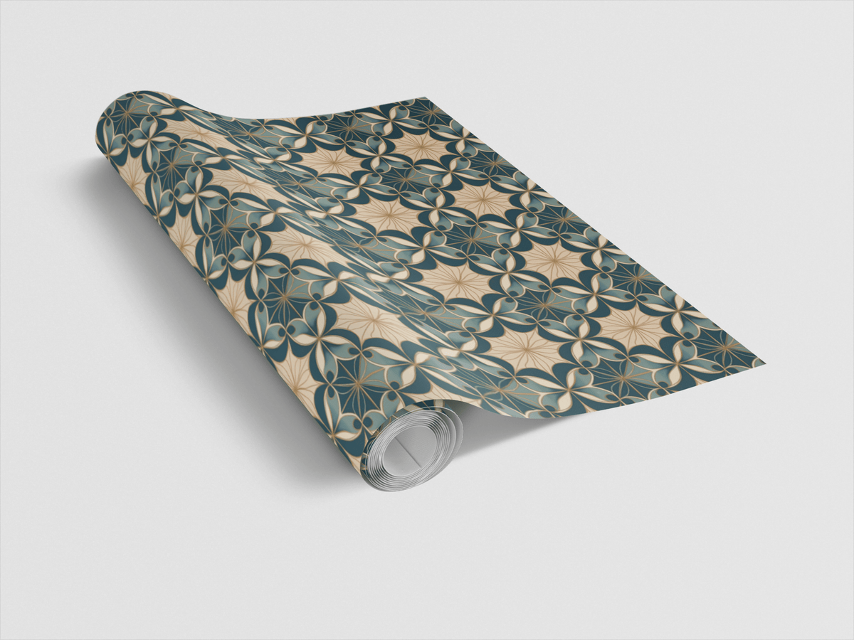 Treillage Garden Lattice Wrapping Paper