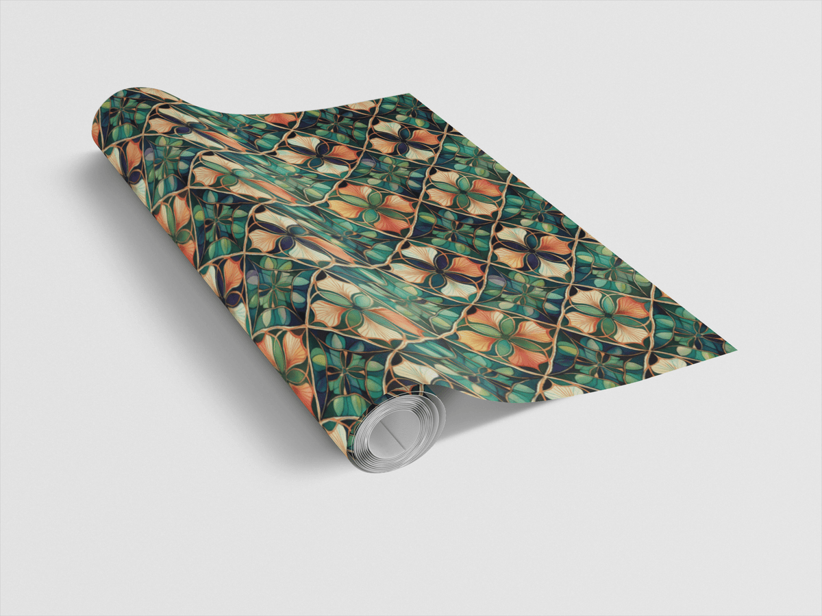 Opulent Lattice Wrapping Paper
