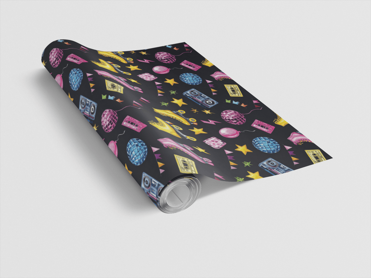 Saturday Night Skate Wrapping Paper