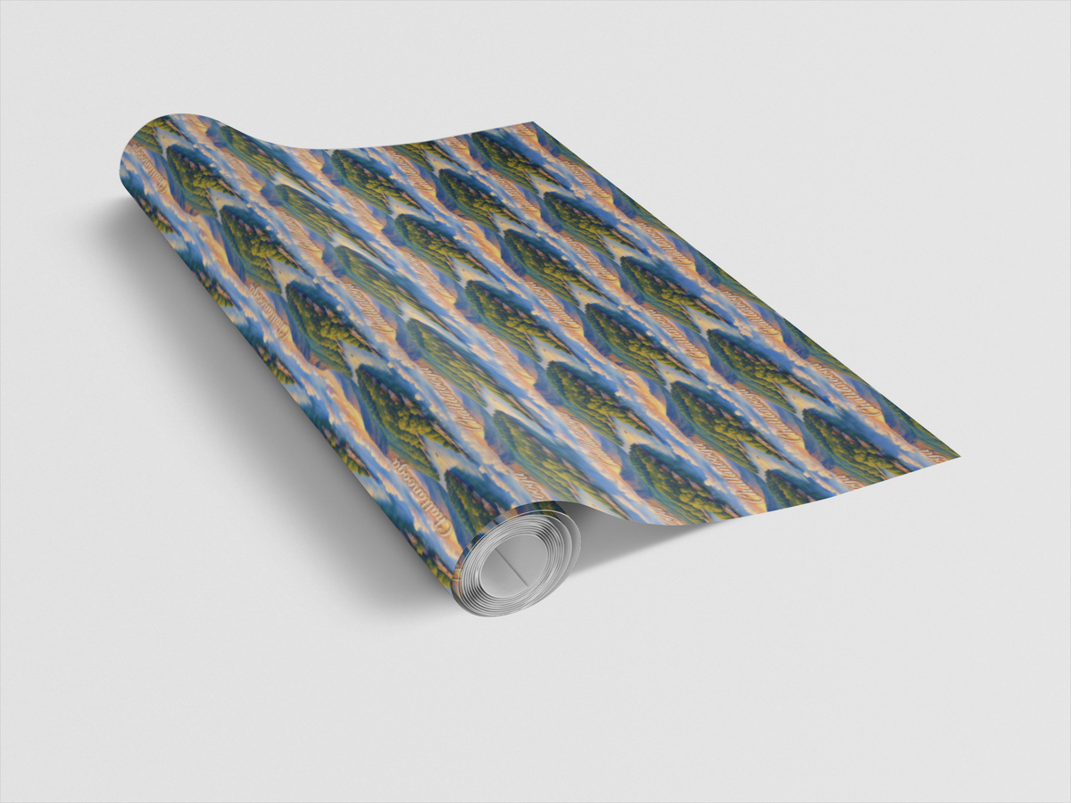 Chattanooga Scenic Riverbend Wrapping Paper