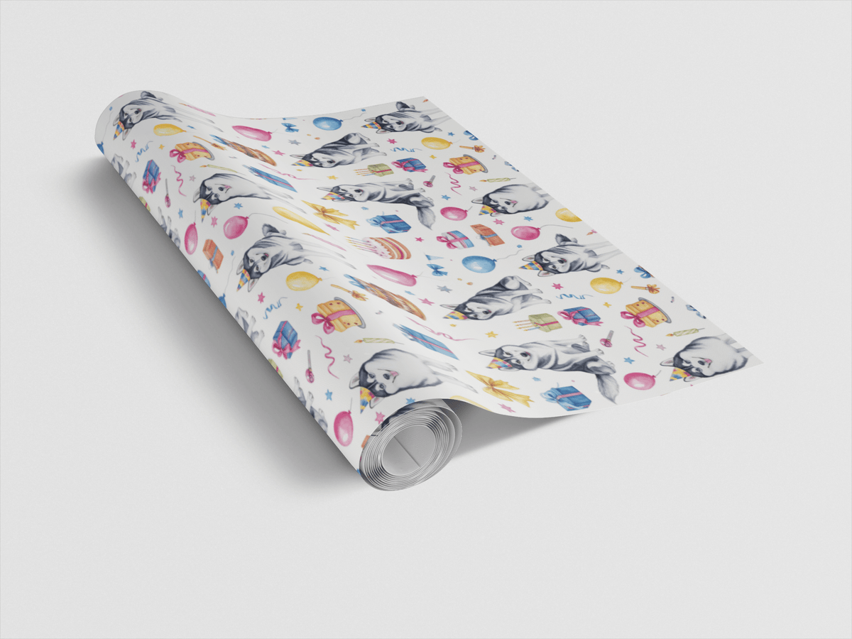 Joyful Alaskan Huskies (alaskan Husky) Wrapping Paper