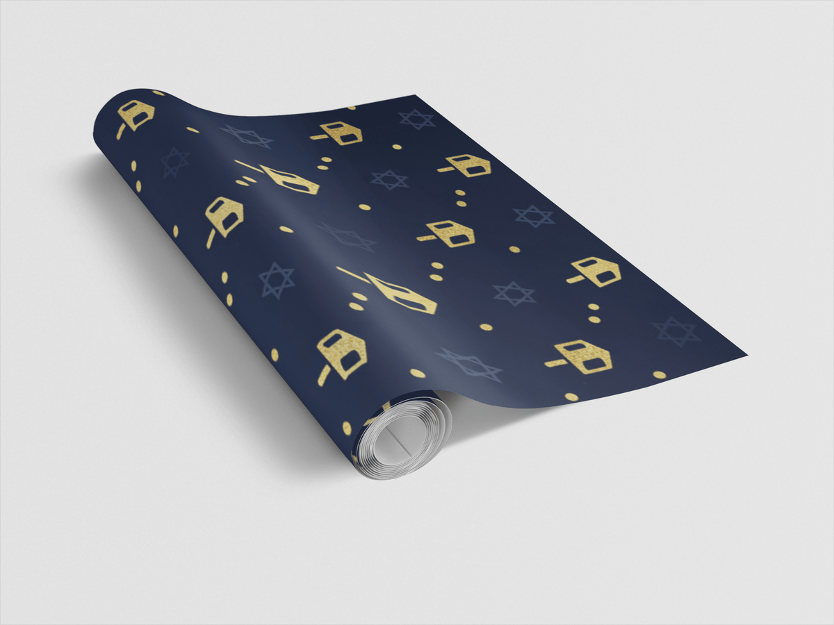 Spinning Light Wrapping Paper