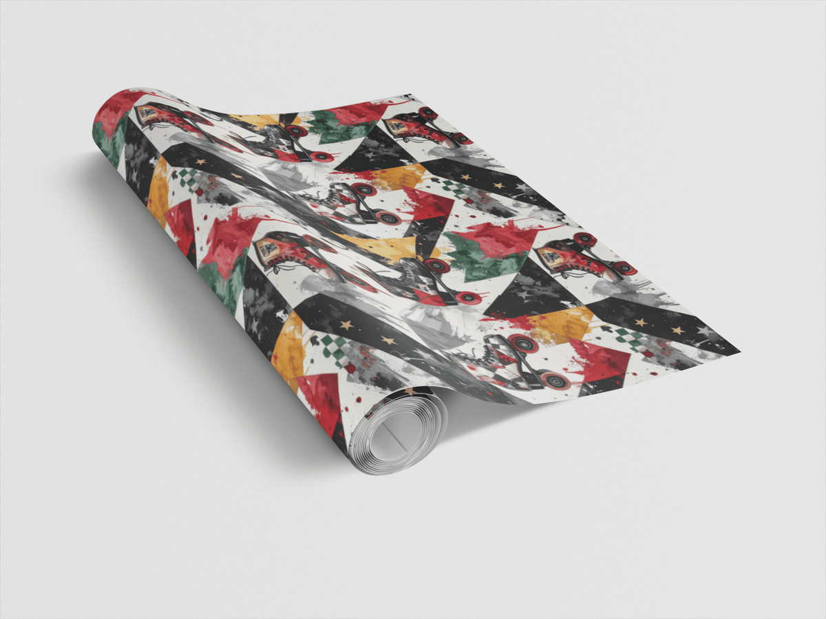 Punk Derby Revolution Wrapping Paper
