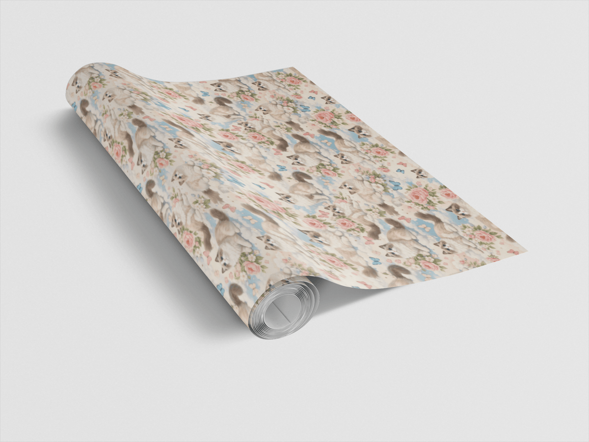 Ragdoll Pastel Drift Wrapping Paper