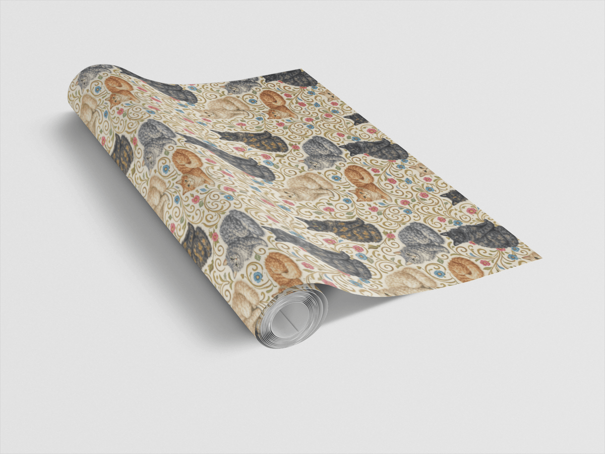 Laperm Curls Wrapping Paper