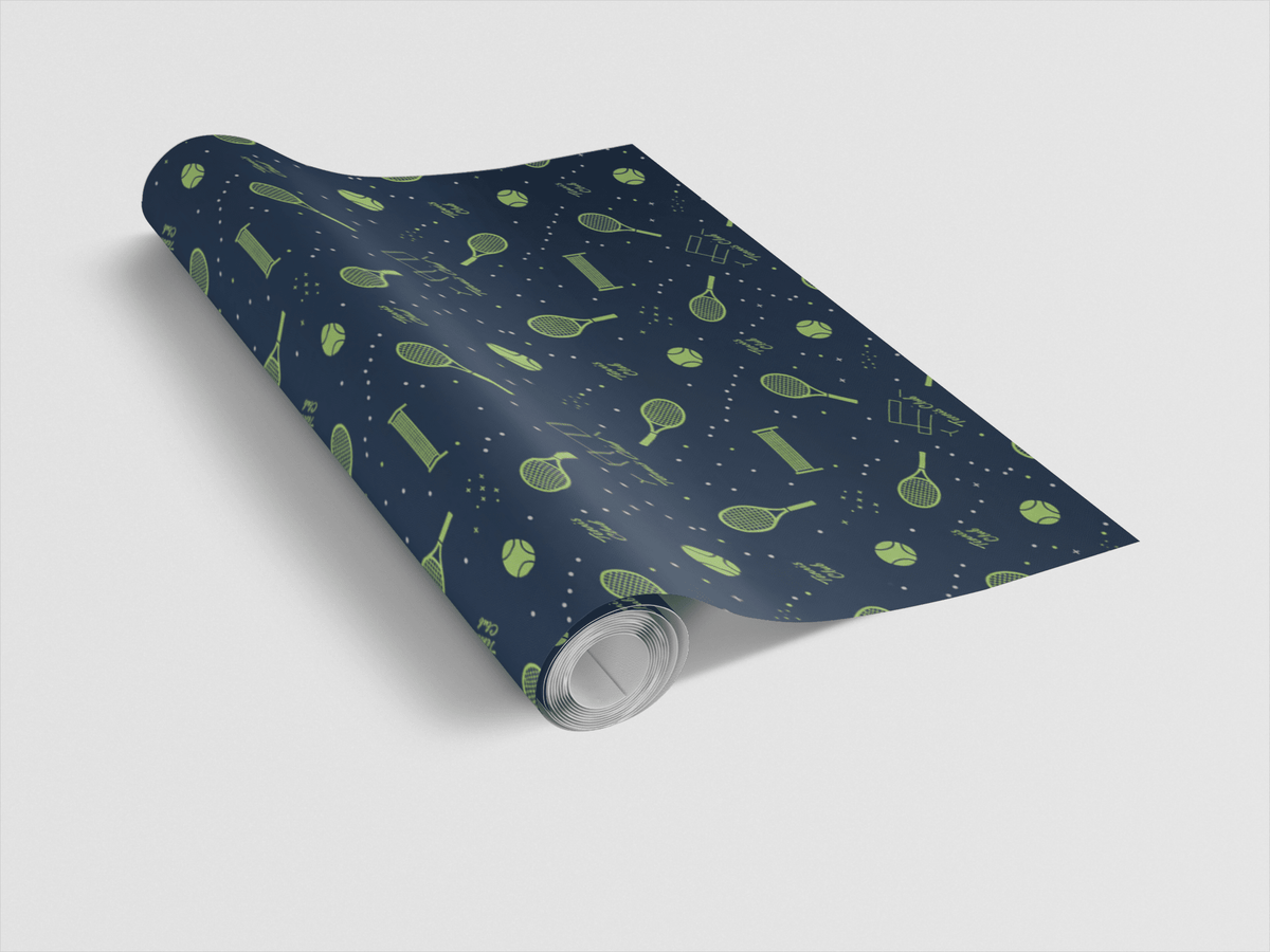 Tennis Club Wrapping Paper