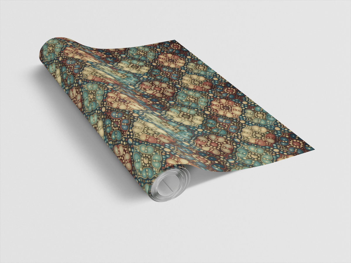 Gemstone Mosaic Wrapping Paper