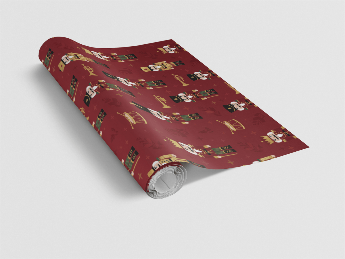 Nutcracker Parade Wrapping Paper