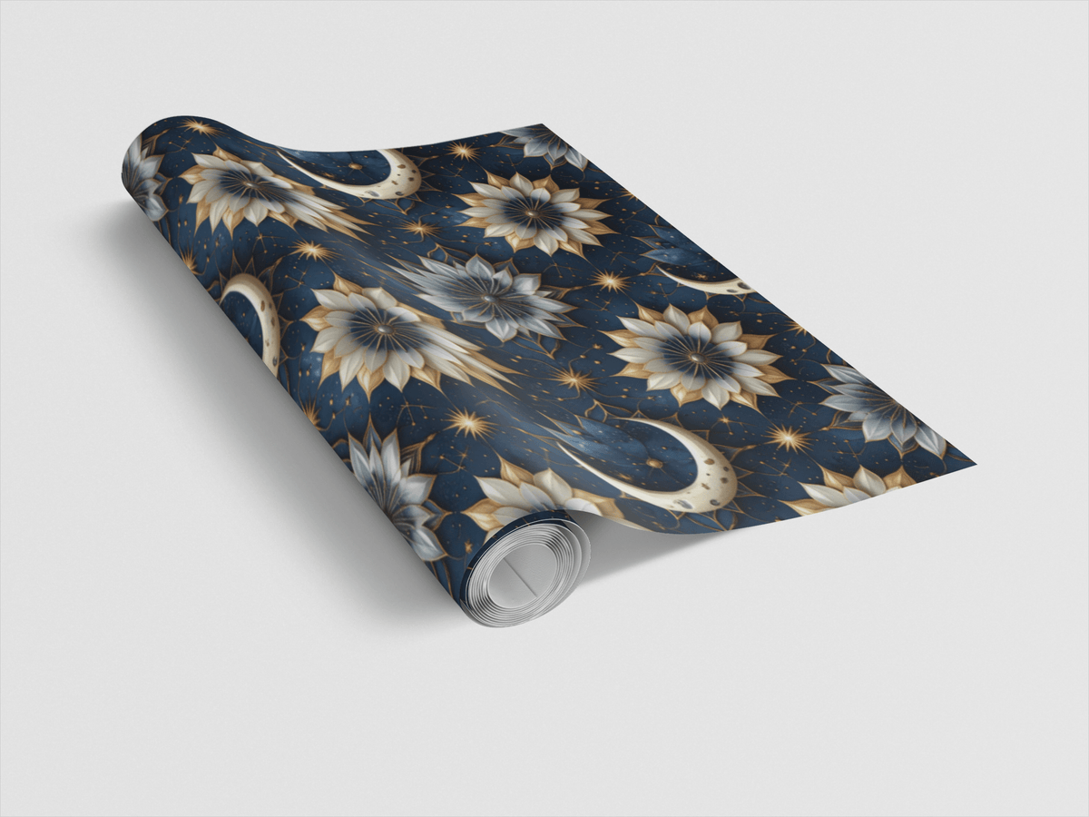 Luxury Mystical Moon Wrapping Paper