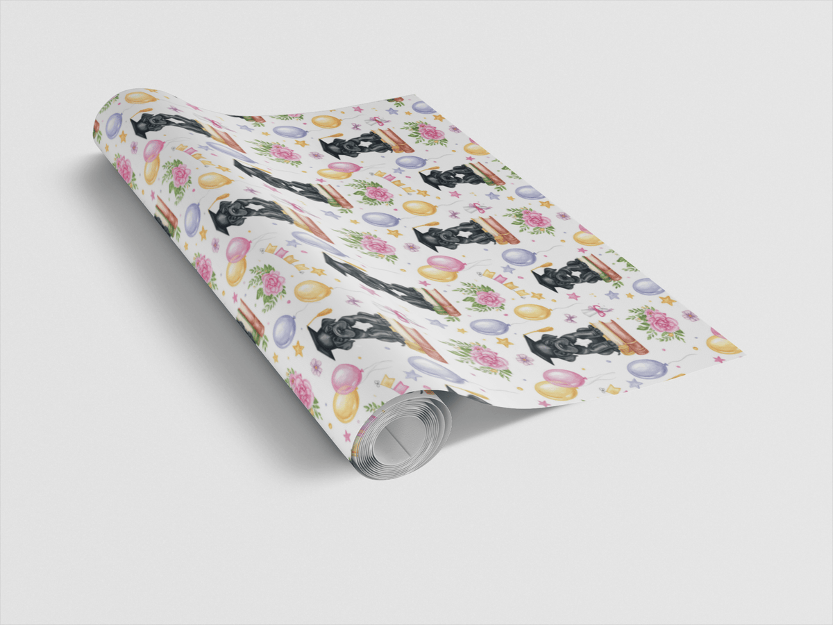 Graduation Celebration (cane Corso) Wrapping Paper