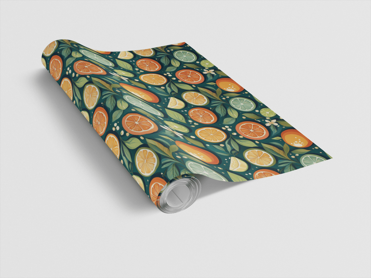 Summer Citrus Wrapping Paper