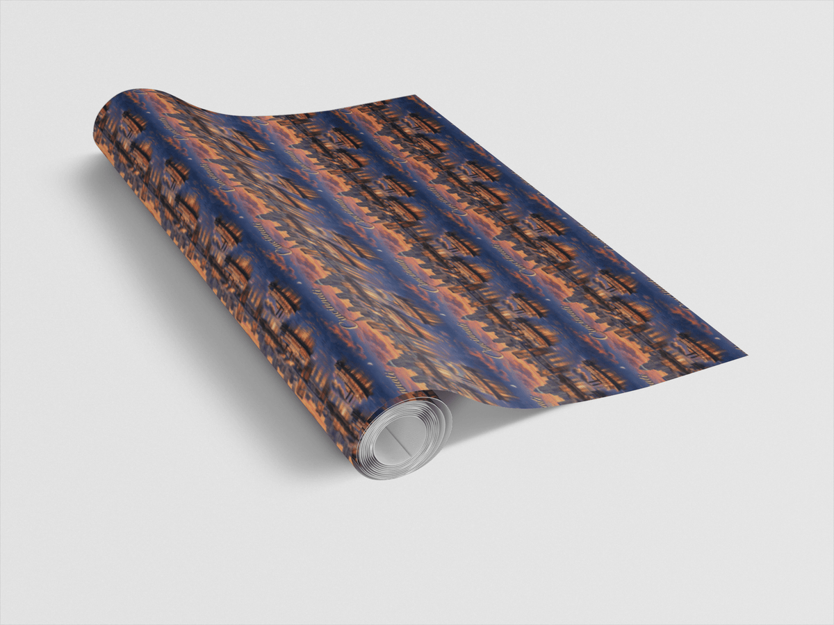 Cincinnati Riverfront Revival Wrapping Paper