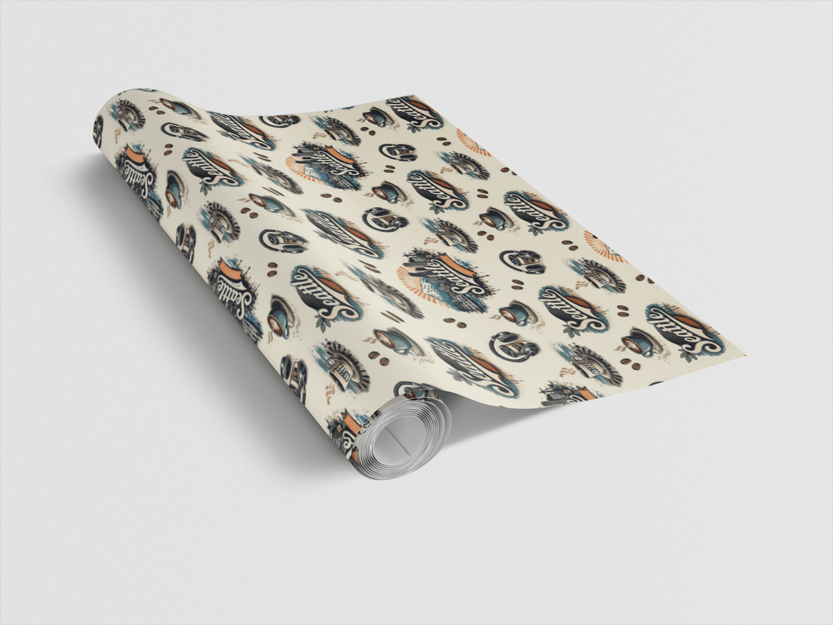 Seattle Rainier & Grunge Wrapping Paper