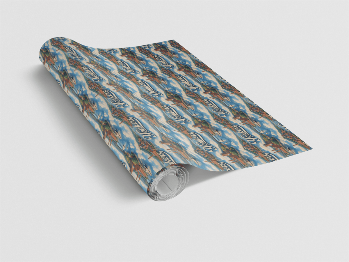 Yonkers Hudson Heritage Wrapping Paper