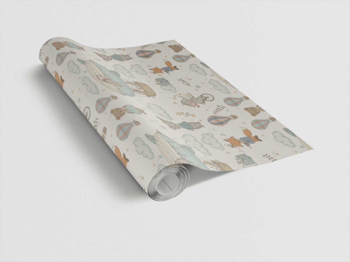 The Dreamer’s Dirigible Wrapping Paper