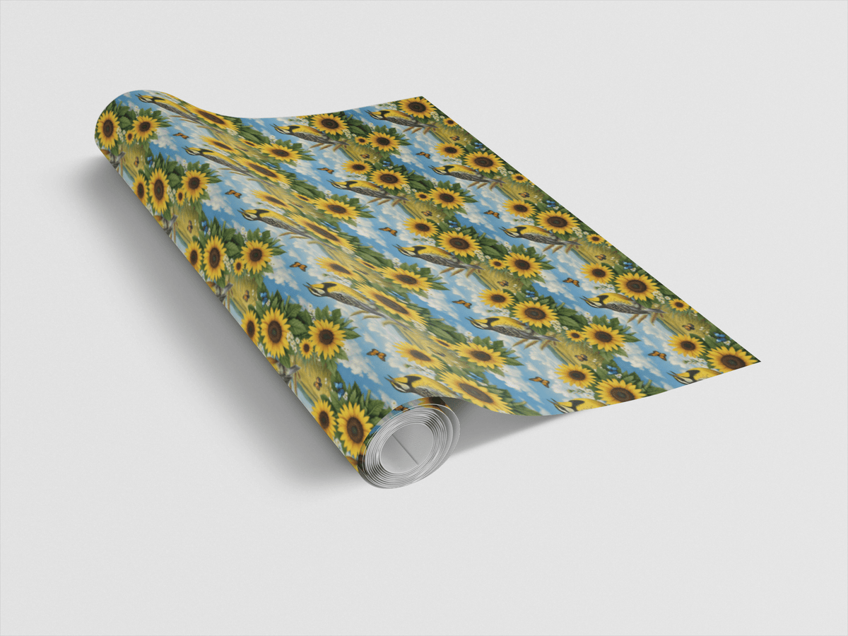 Kansas Flora & Fauna Wrapping Paper