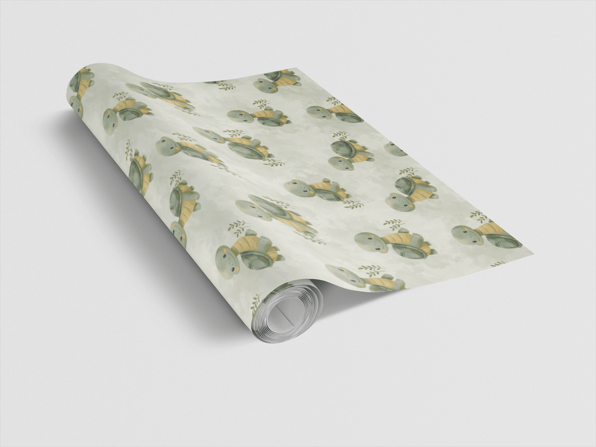 Turtle Garden Wrapping Paper