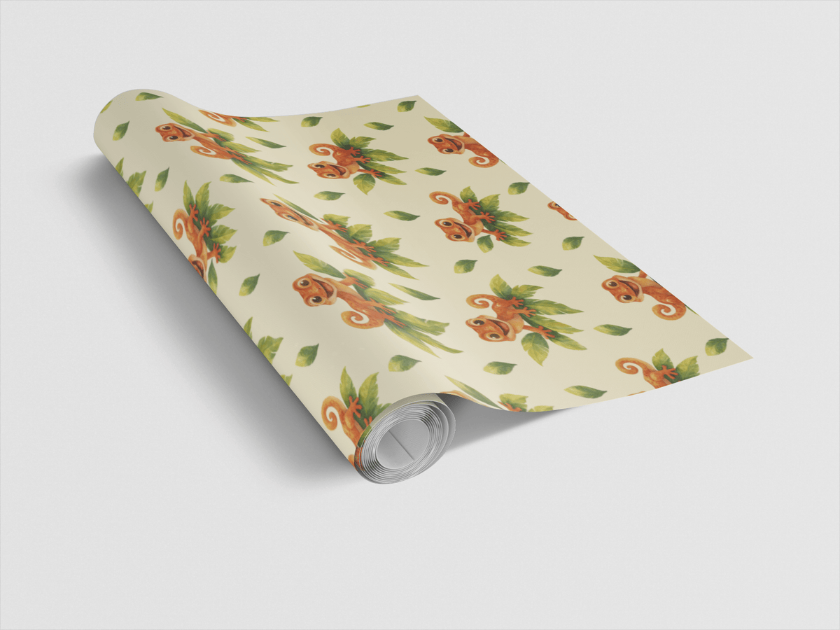 Joyful Gecko Wrapping Paper
