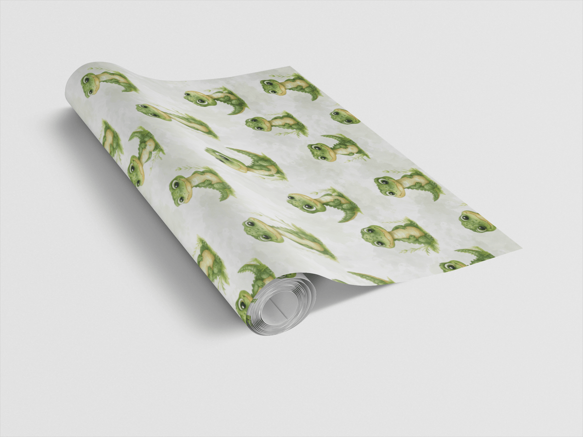 Little Gator Smiles Wrapping Paper
