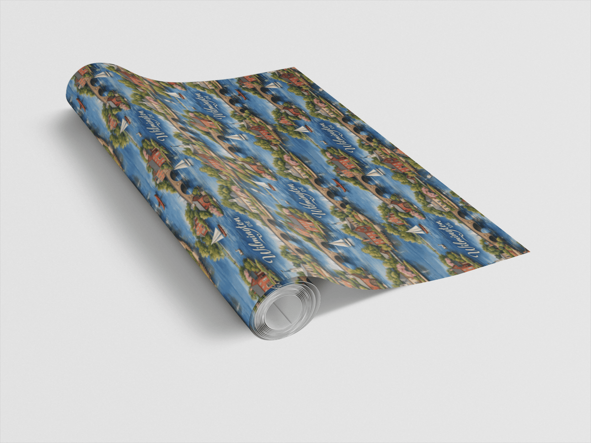 Wilmington De River Revival Wrapping Paper